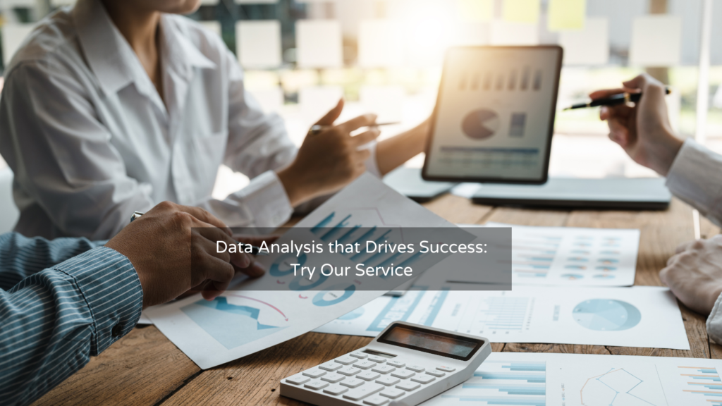 Data Analysis that Drives Success: Try Our Service 