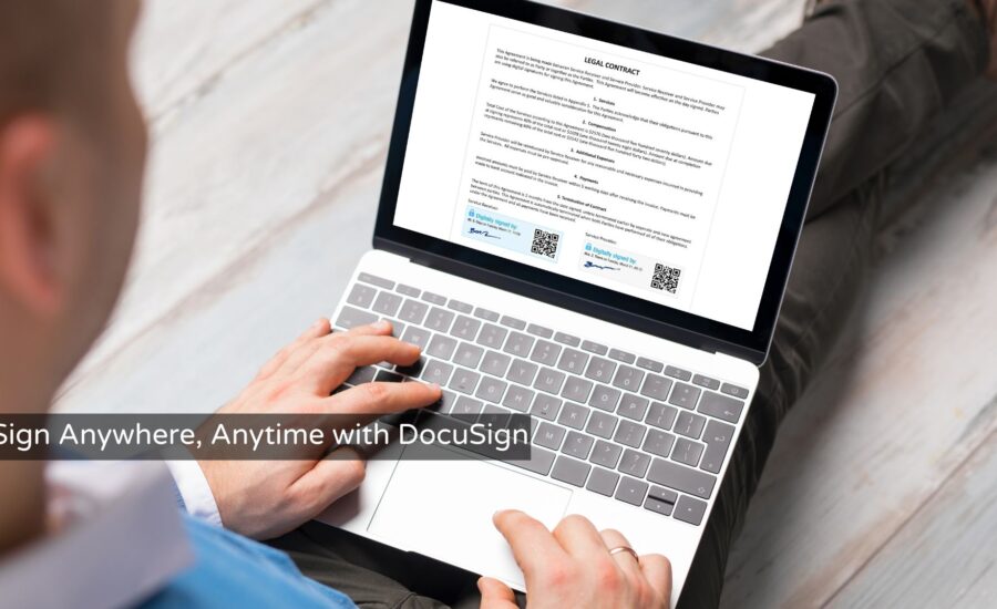 Sign Anywhere, Anytime with DocuSign