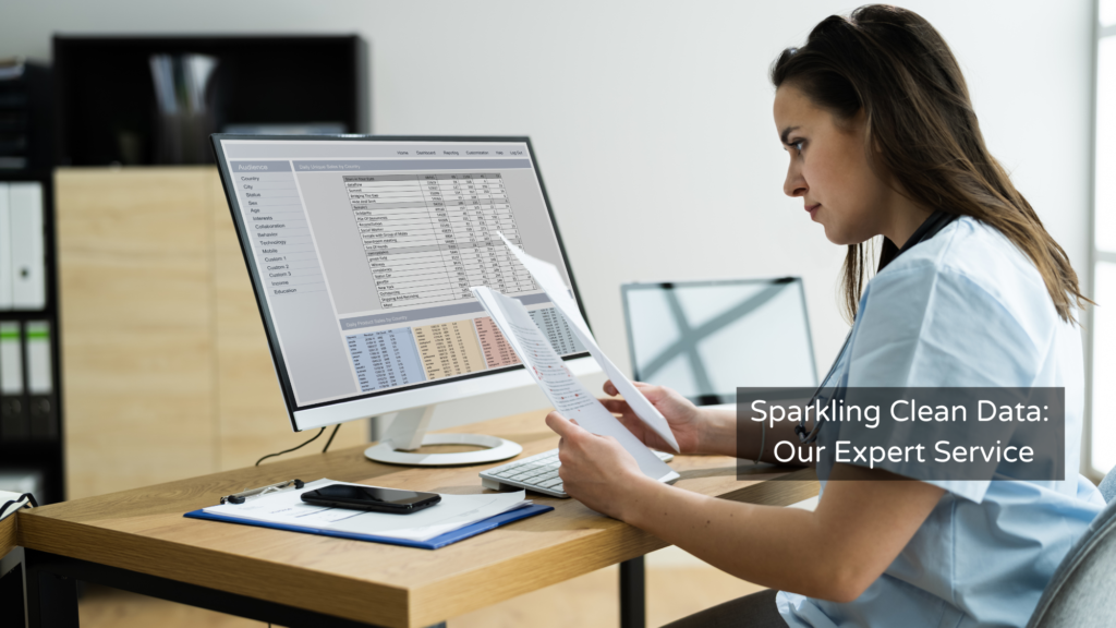 Sparkling Clean Data Our Expert Service