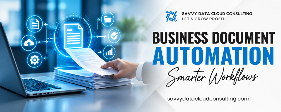 Business document automation with AI